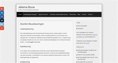 Desktop Screenshot of jellemabouw.nl